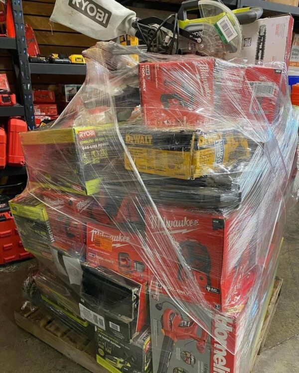 Tools Pallets | Mixed Tool Pallets for Sale | Tool Liquidation Pallets