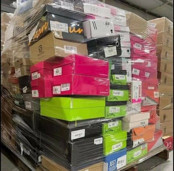 Shoe Pallets | Shoes Pallets for Sale | Shoes Liquidation Pallets