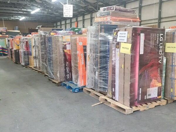 wholesale smart tv pallets