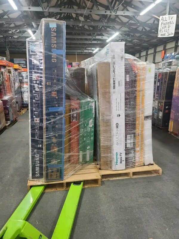 wholesale smart tv pallets