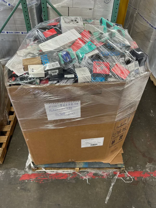 BULK ELECTRONICS PALLET