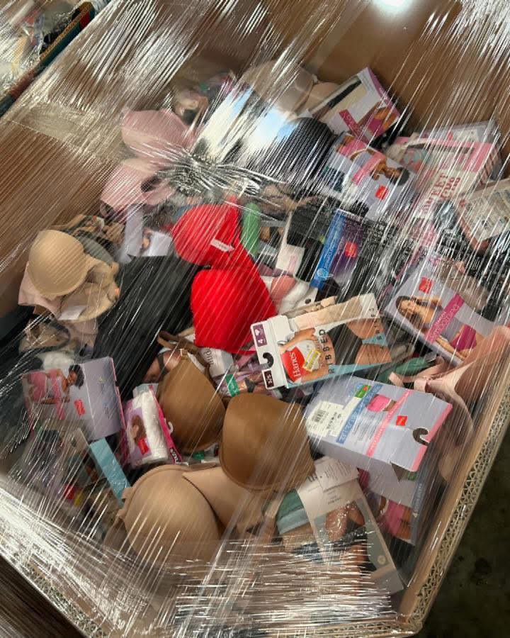 wholesale women's underwear pallets for sale