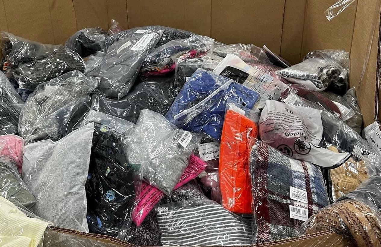 buy amazon bulk clothing pallet for sale