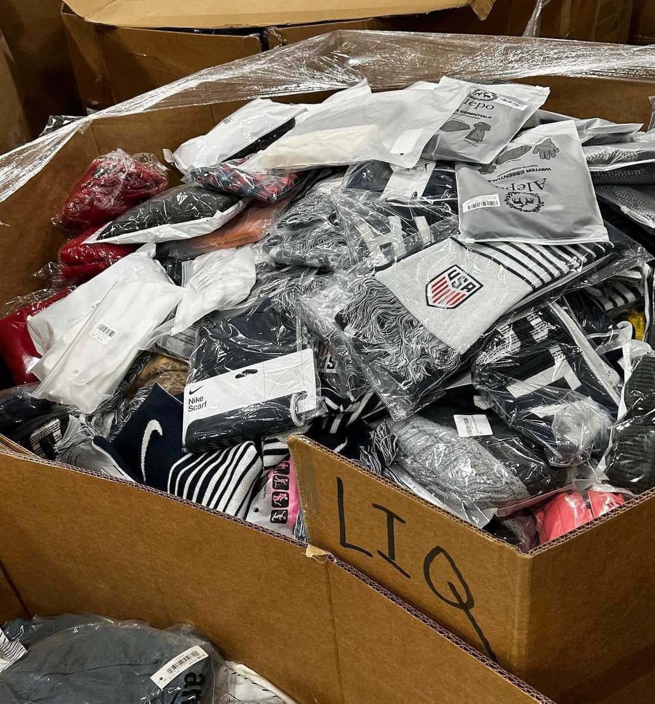 buy amazon bulk clothing pallet for sale