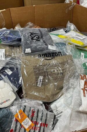 buy amazon bulk clothing pallet for sale